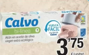 Oferta de Calvo -  Bi-linea por 3,75€ en SPAR Fragadis