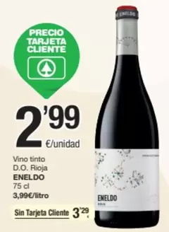 Oferta de Vino Tinto D.o. Rioja por 2,99€ en SPAR Fragadis