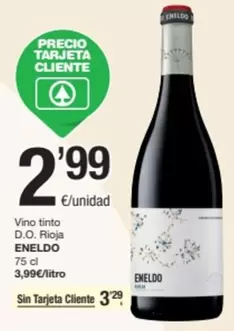 Oferta de Vino Tinto D.o. Rioja por 2,99€ en SPAR Fragadis