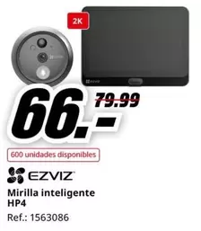 Oferta de Mirilla Inteligente HP4 por 66€ en MediaMarkt