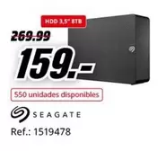 Oferta de Seagate - Hdd por 159€ en MediaMarkt