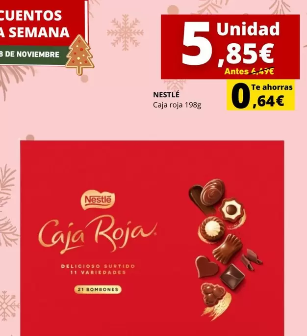 Oferta de Nestlé - Caja Roja en Supermercados Tu Alteza