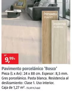 Oferta de Paviment Porcellànic 'Bosco' por 9,99€ en BAUHAUS