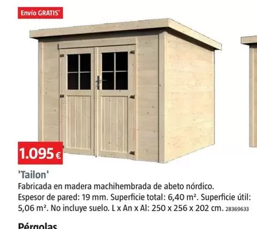 Oferta de 'Tailon'  por 1095€ en BAUHAUS