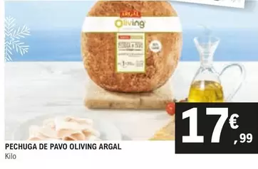 Oferta de Argal - Pechuga De Pavo por 17,99€ en E.Leclerc