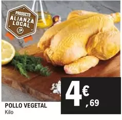 Oferta de Pollo Vegetal por 4,69€ en E.Leclerc