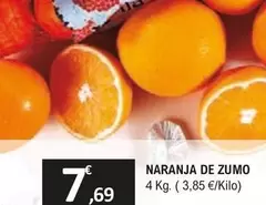 Oferta de Naranja De Zumo por 7,69€ en E.Leclerc