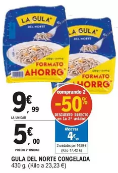 Oferta de La Gula del Norte - Gula del Norte congelada por 9,99€ en E.Leclerc