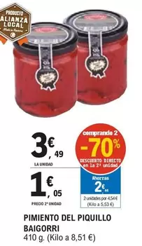 Oferta de Baigorri - Pimiento Del Piquillo por 3,49€ en E.Leclerc