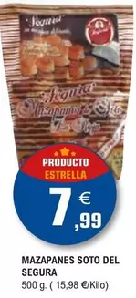 Oferta de Soto De Segura - Mazapanes por 7,99€ en E.Leclerc