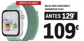 Oferta de Reloj Kids Savefamily Savewatch Plus por 109€ en E.Leclerc