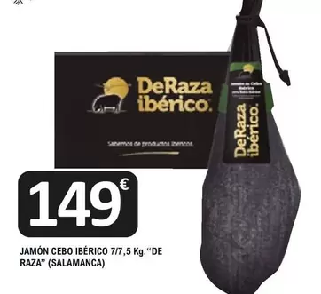 Oferta de Deraza - Jamón Cebo Ibérico (Salamanca)  por 149€ en E.Leclerc