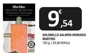 Oferta de Martiko - Solomillo Salmon Noruego por 9,54€ en E.Leclerc