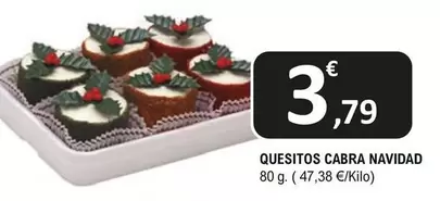 Oferta de Quesitos Cabra Navidad por 3,79€ en E.Leclerc