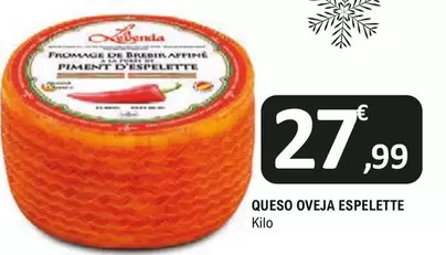 Oferta de Queso Oveja Espelette por 27,99€ en E.Leclerc