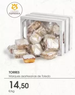 Oferta de Torres - Marques Asartesanas De Toledo por 14,5€ en Supermercados Plaza