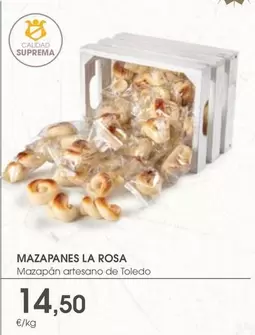 Oferta de Mazapanes La Rosa - Mazapán Artesano De Toledo por 14,5€ en Supermercados Plaza