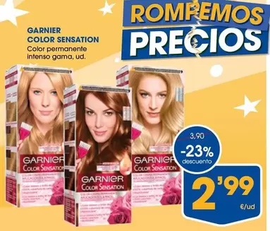 Oferta de Garnier - Color Sensation por 2,99€ en Supermercados Plaza