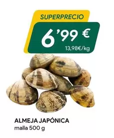 Oferta de Almeja Japónica por 6,99€ en Masymas