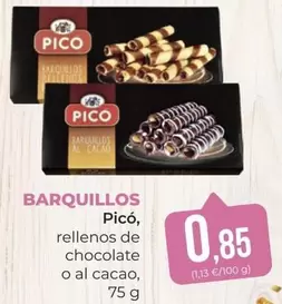 Oferta de Pico - Barquillos por 0,85€ en SPAR Gran Canaria