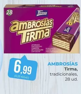 Oferta de Tirma - Ambrosias por 6,99€ en SPAR Gran Canaria