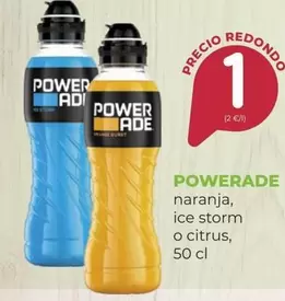 Oferta de Powerade - Naranja, Ice Storm O Citrus por 1€ en SPAR Gran Canaria