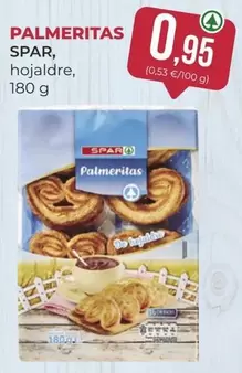 Oferta de Spar - Palmeritas por 0,95€ en SPAR Gran Canaria