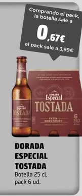 Oferta de Dorada - Especial Tostada por 0,67€ en SPAR Gran Canaria