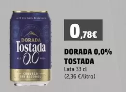 Oferta de Dorada - Dorada 0.0% por 0,78€ en SPAR Gran Canaria