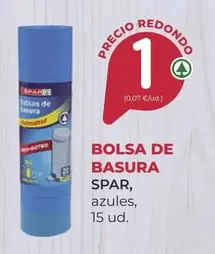 Oferta de Spar - Bolsa De Basura por 1€ en SPAR Gran Canaria