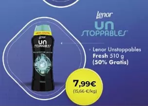 Oferta de Eroski - Lenor Unstoppables Fresh por 7,99€ en SPAR Gran Canaria