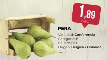 Oferta de Origen - Pera por 1,89€ en SPAR Gran Canaria