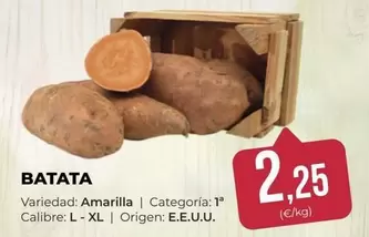 Oferta de Origen - Batata por 2,25€ en SPAR Gran Canaria