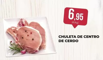 Oferta de Chuleta De Centro De Cerdo por 6,95€ en SPAR Gran Canaria