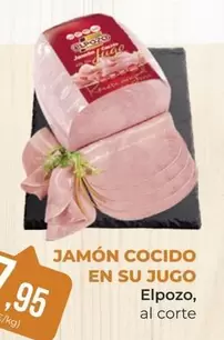 Oferta de Elpozo - Jamón Cocido En Su Jugo por 7,95€ en SPAR Gran Canaria