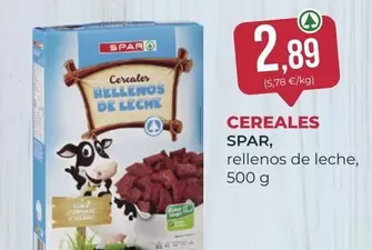 Oferta de Spar - Cereales por 2,89€ en SPAR Gran Canaria