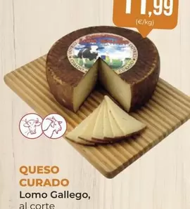 Oferta de Lomo gallego - Queso Curado por 11,99€ en SPAR Gran Canaria