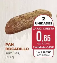 Oferta de Pan -  Bocadillo por 0,85€ en SPAR Gran Canaria