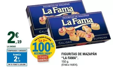 Oferta de La Fama - Figuritas De Mazapan por 2,19€ en E.Leclerc