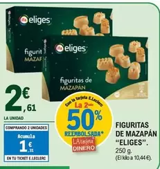 Oferta de Eliges - Figuritas De Mazapan por 2,61€ en E.Leclerc