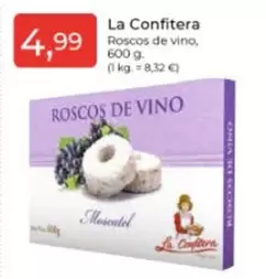 Oferta de La Confitera - Roscos De Vino por 4,99€ en Tu Super