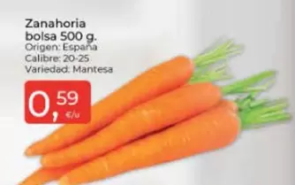 Oferta de Zanahoria  por 0,59€ en Tu Super