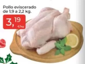 Oferta de Pollo Eviscerado por 3,19€ en Tu Super