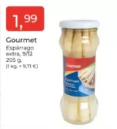 Oferta de Gourmet - Esparrago Extra por 1,99€ en Tu Super