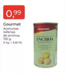 Oferta de Gourmet - Aceitunas Rellenas De Anchoa por 0,99€ en Tu Super