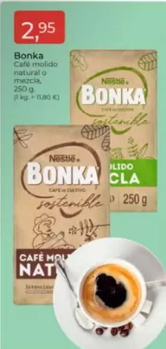 Oferta de Bonka - Café Molido Natural O Mezcla por 2,95€ en Tu Super