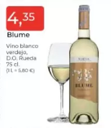 Oferta de Blume - Vino Blanco Verdejo, D.O. Rueda por 4,35€ en Tu Super