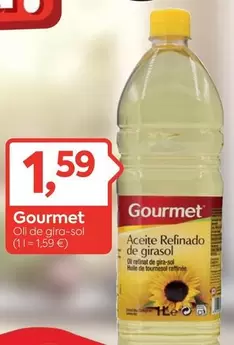 Oferta de Gourmet - Oli De Gira-sol Aceite Refinado De Girasol por 1,59€ en Suma Supermercados