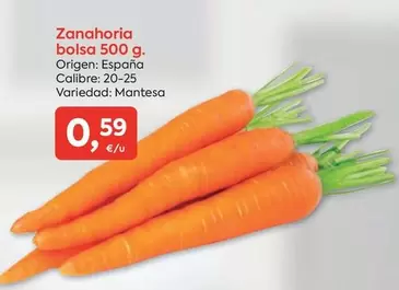 Oferta de Origen - Zanahoria por 0,59€ en Suma Supermercados