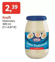 Oferta de Kraft - Maionesa por 2,39€ en Suma Supermercados